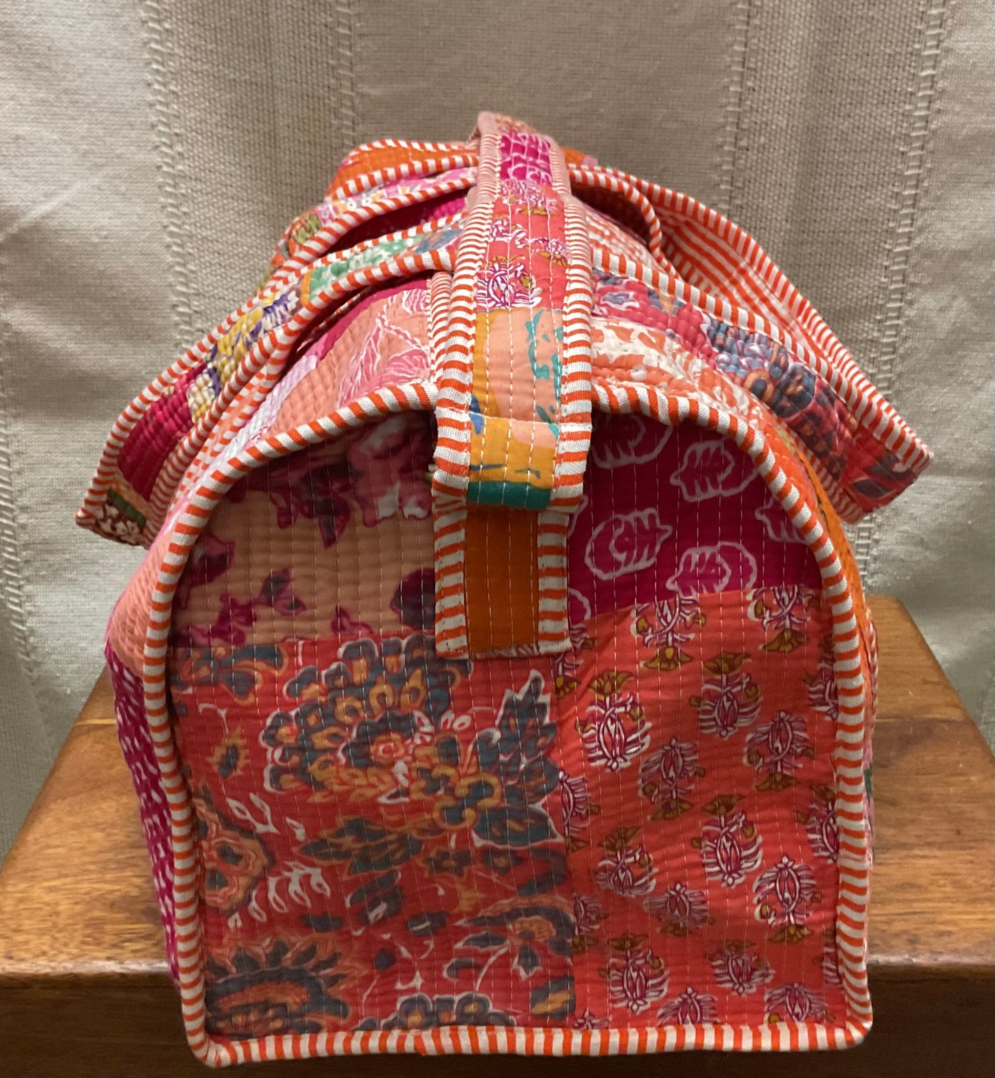 Durgapur O1 orange duffelbag In.