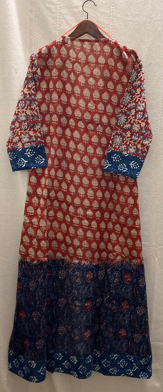 Meerut O7 long kimono dress In.