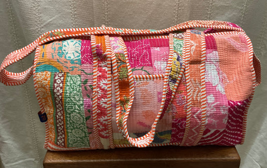 Durgapur O1 orange duffelbag In.
