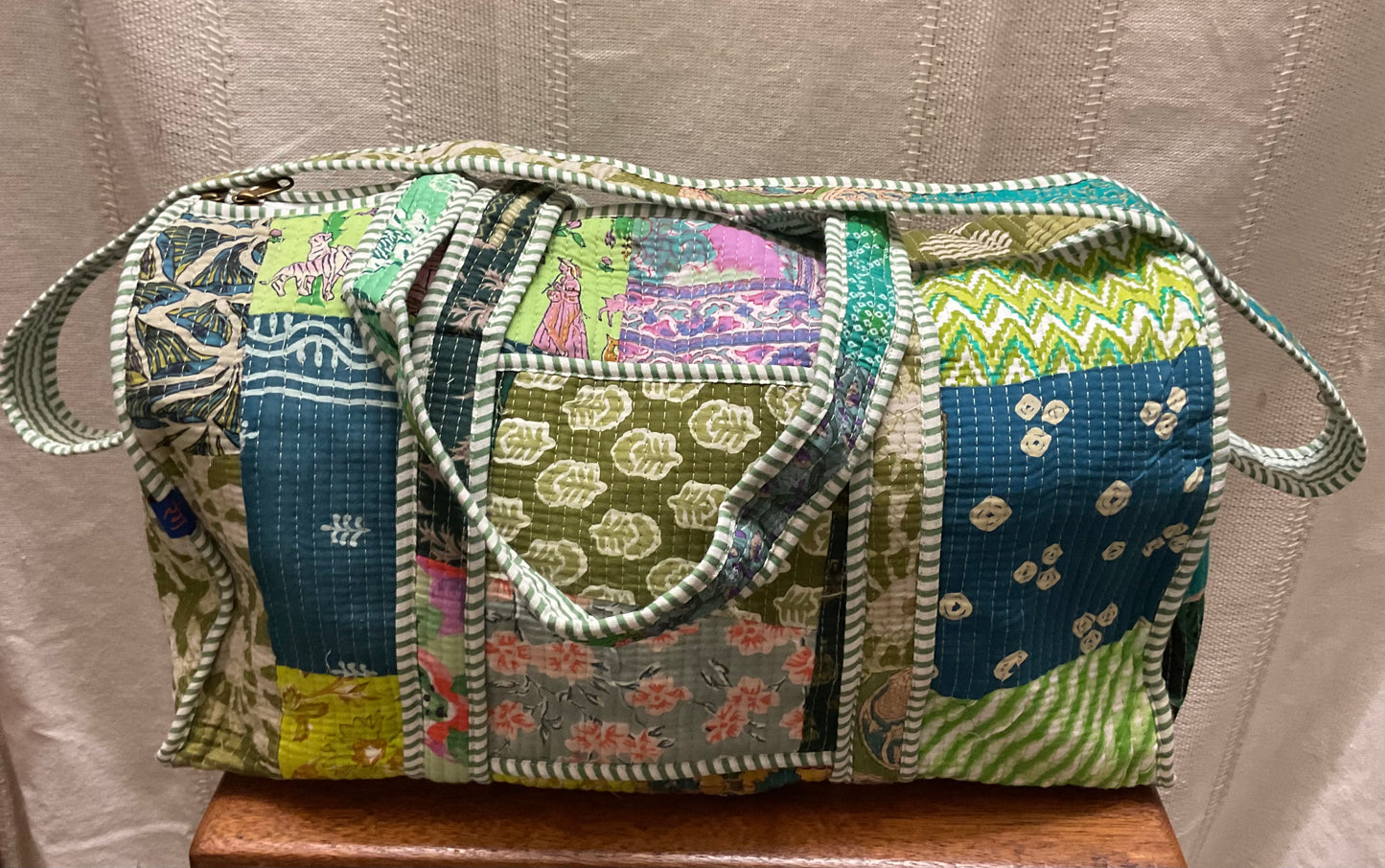 Durgapur O1 green duffelbag In.