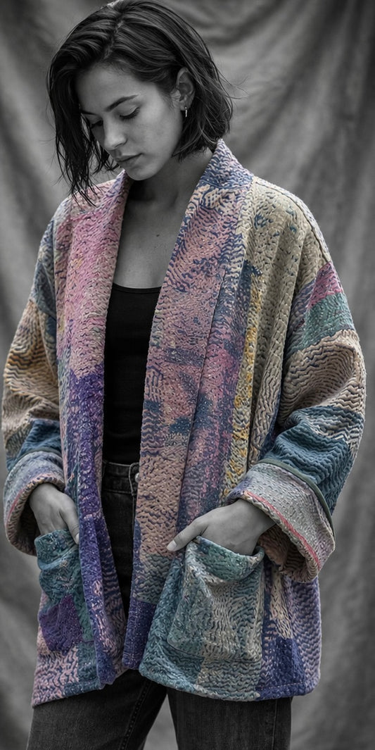 Delhi O11 cotton kimono In.