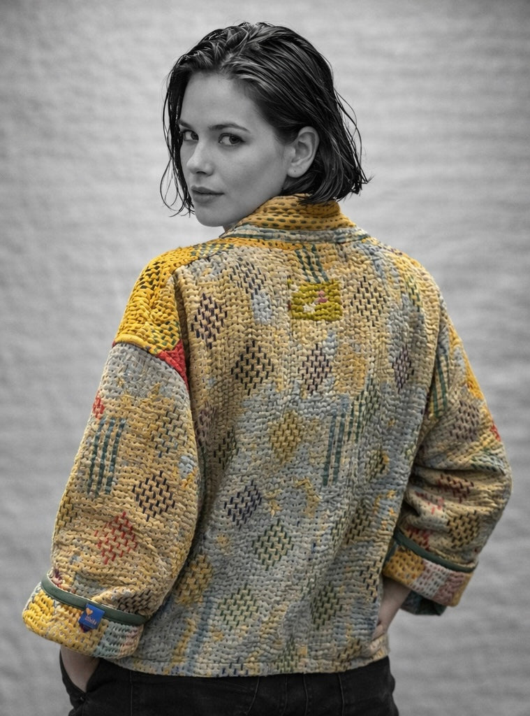 Delhi O3 cotton kimono In.
