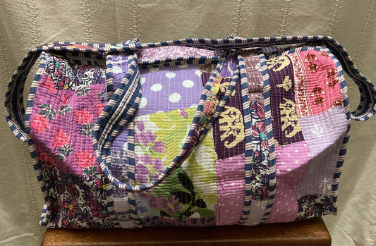 Durgapur O1 purple duffelbag In.