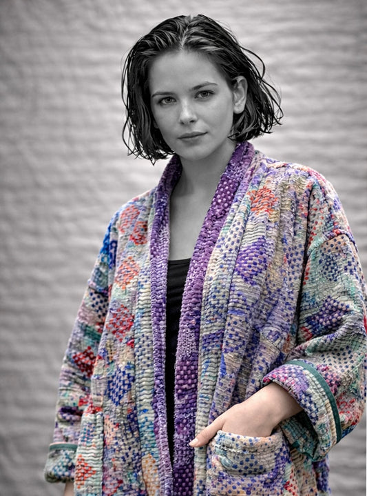 Delhi O8 cotton kimono In.