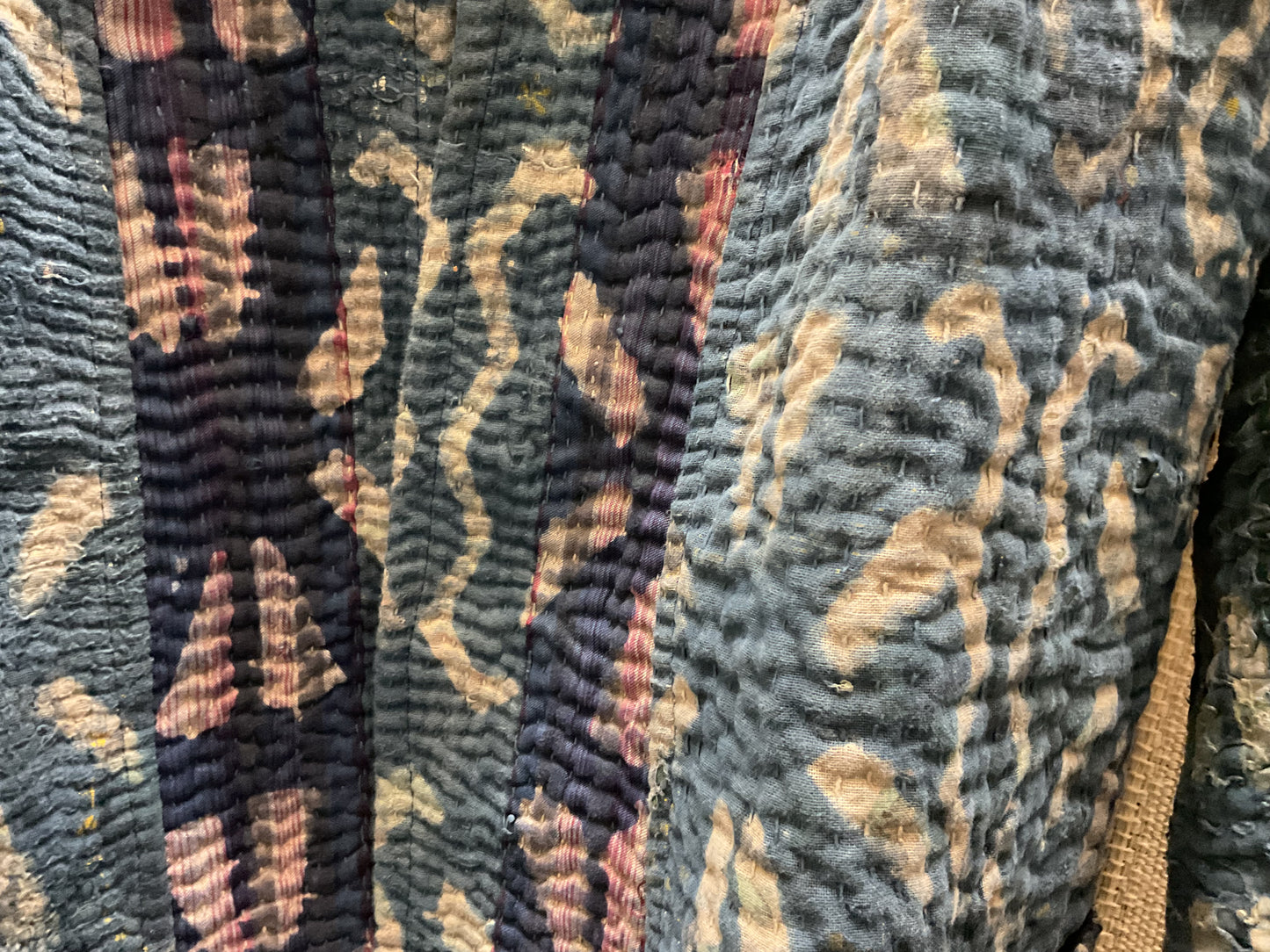 Delhi O10 cotton blockprint kimono In.