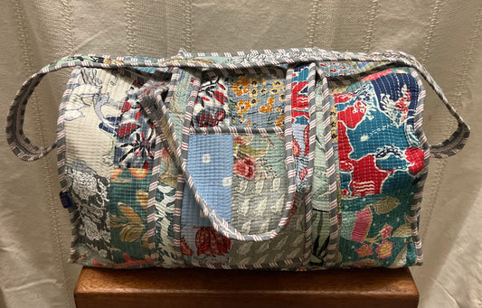 Durgapur O1 gray duffelbag In.