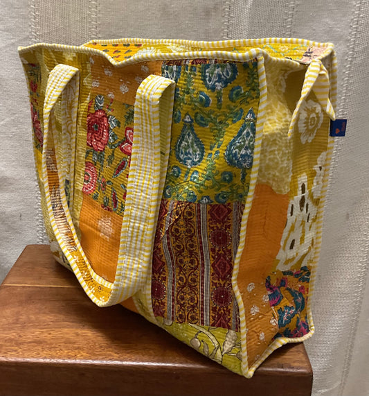 Daman O2 yellow shoulderbag In.