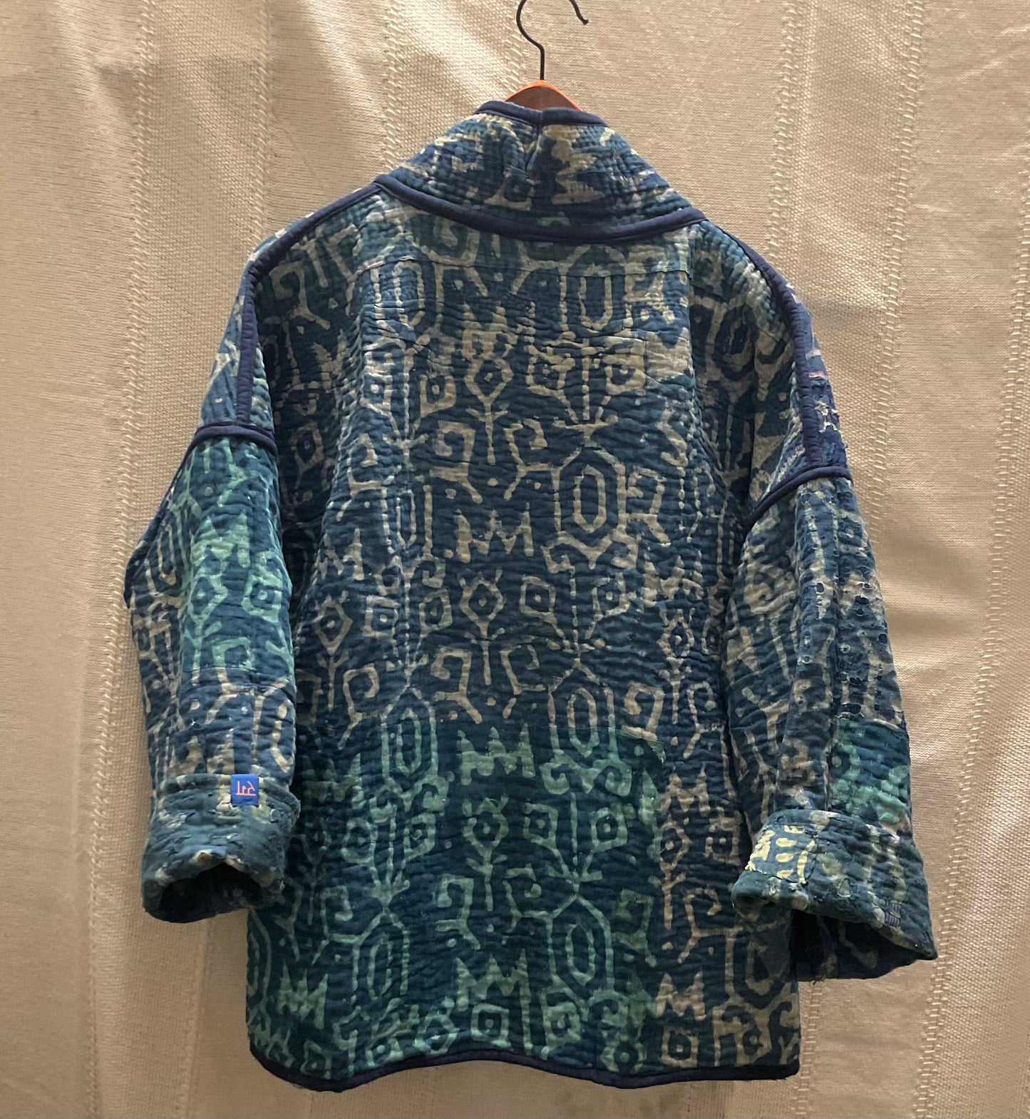 Delhi O10 cotton blockprint kimono In.