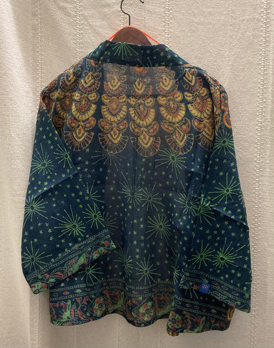 Rajkot O13 cotton kimono blouse In.