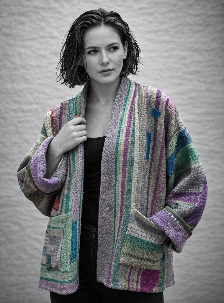 Delhi O5 cotton kimono In.