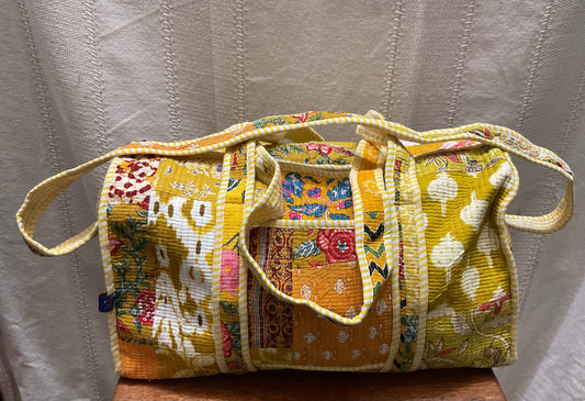 Durgapur O2 yellow duffelbag In.