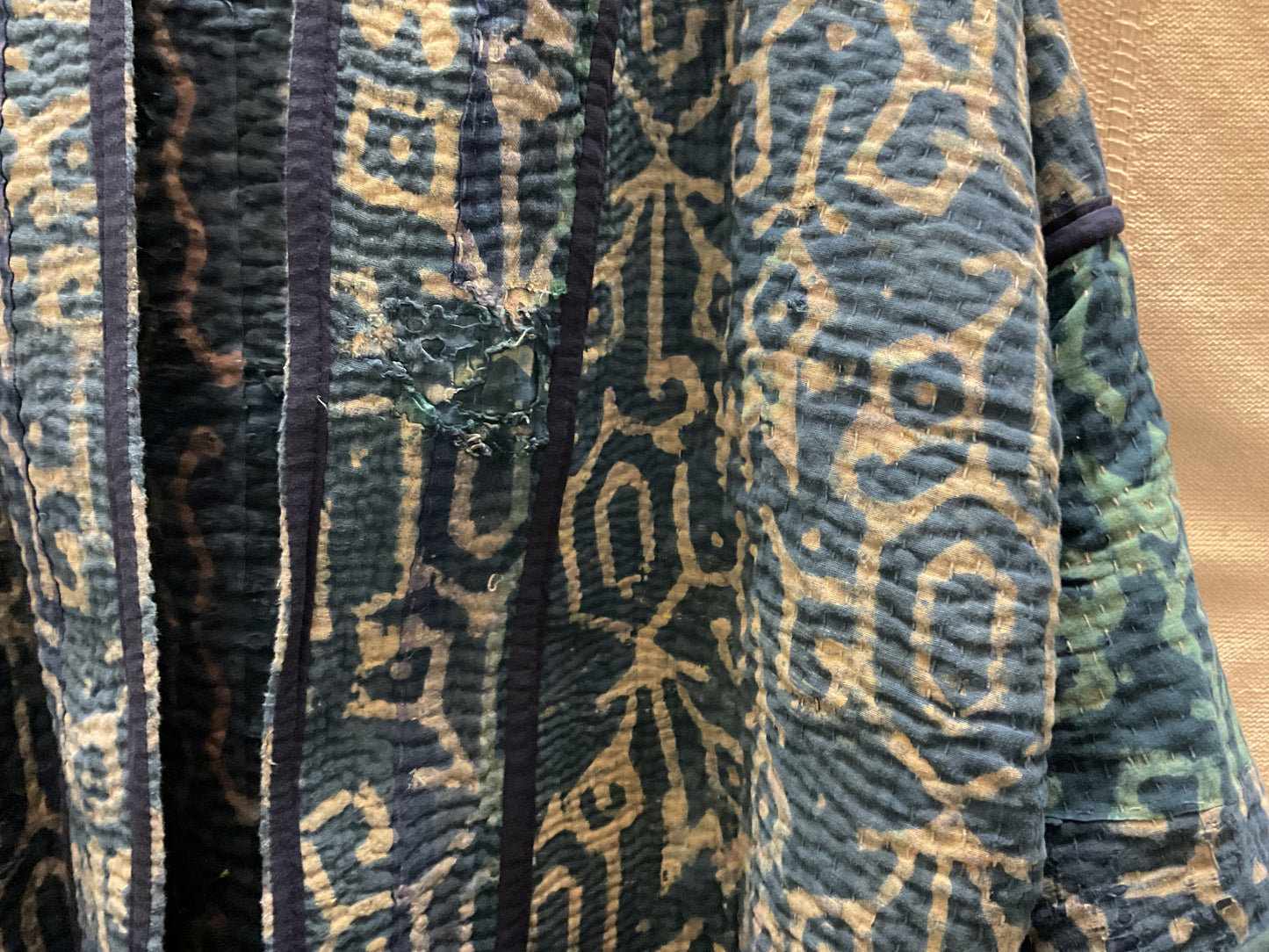 Delhi O10 cotton blockprint kimono In.