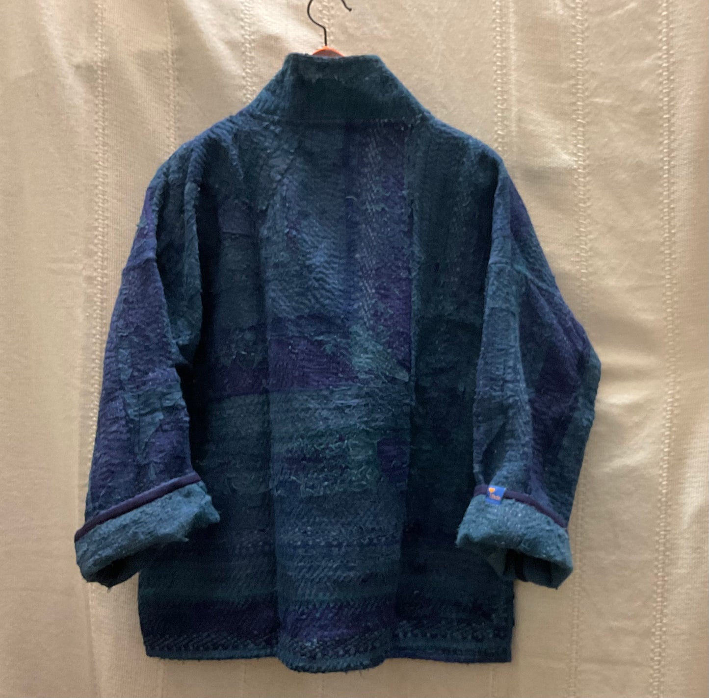 Delhi O12 indigo cotton kimono In.