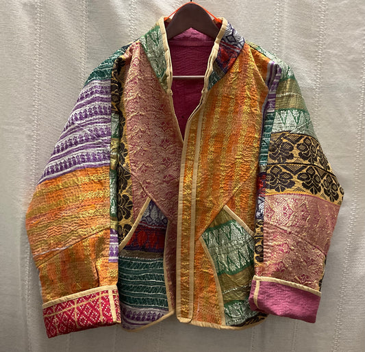 Indy O3 silk kimono In.