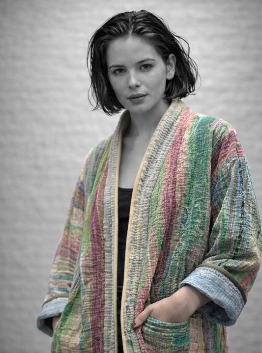 Delhi O1 cotton kimono In.