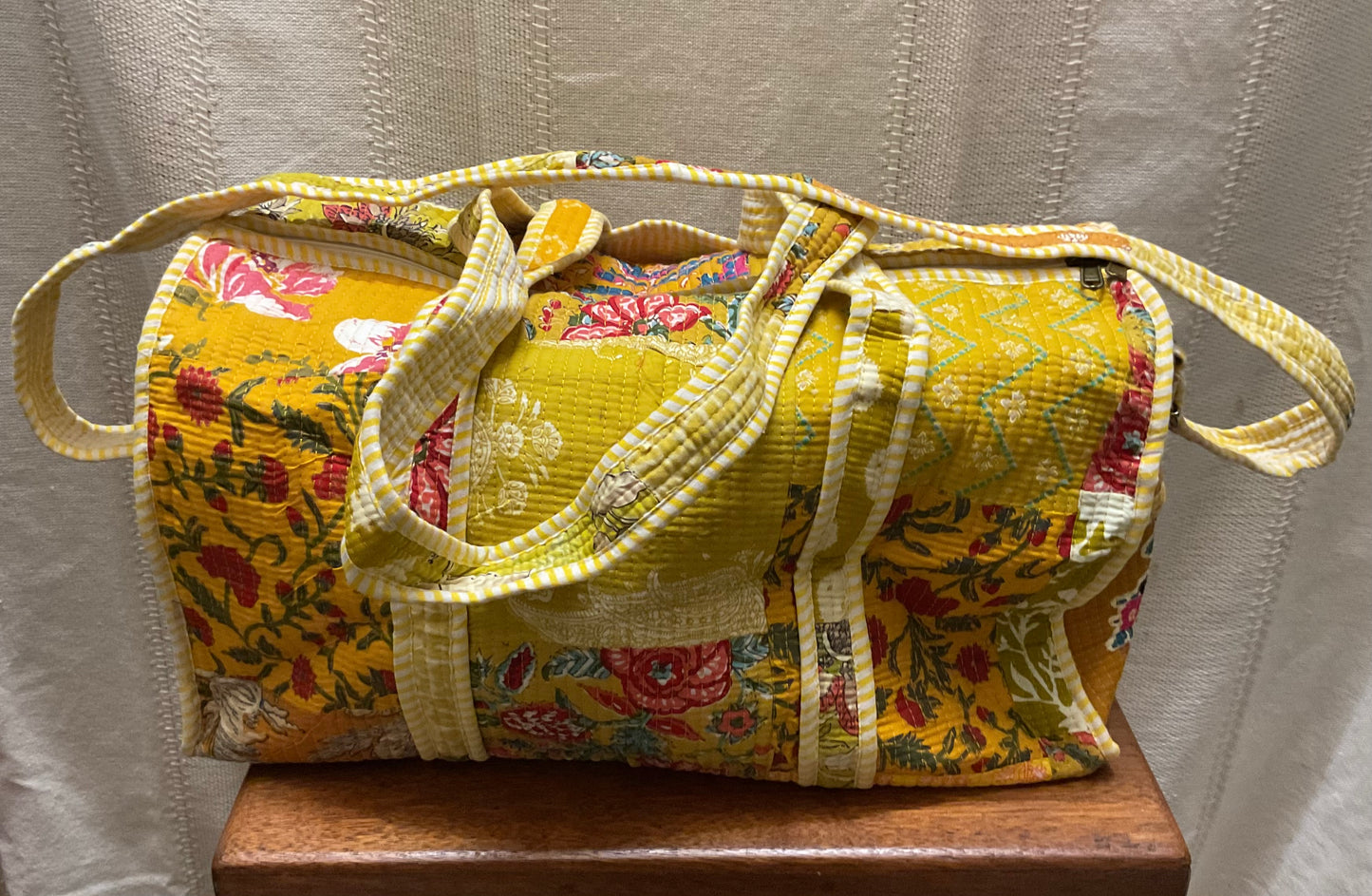 Durgapur O2 yellow duffelbag In.