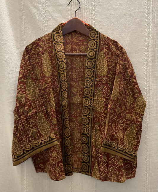 Rajkot O8 cotton kimono blouse In.